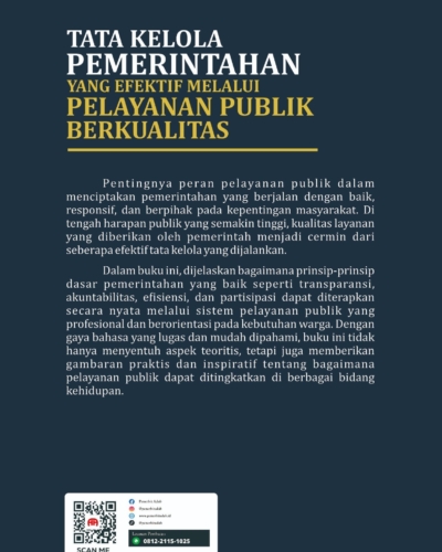 Tata Kelola Pemerintahan yang Efektif melalui Pelayanan Publik ...