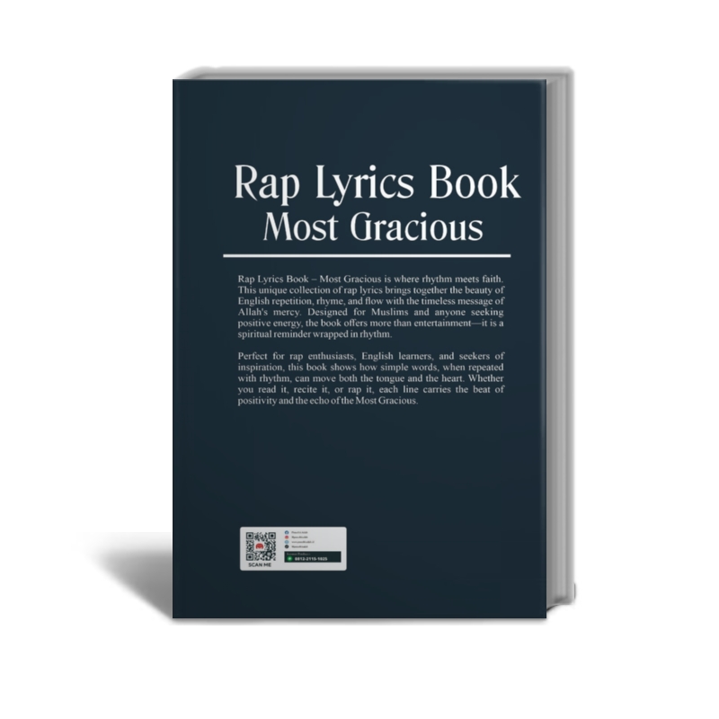 RAP LYRICS BOOK MOST GRACIOUS | Penerbit Adab